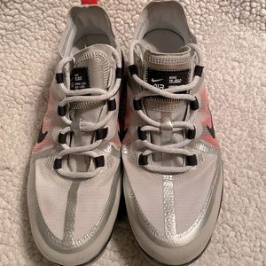 Nike Air Vapormax Running Training Sneakers Shoe  Platinum Black White Size 4.5Y